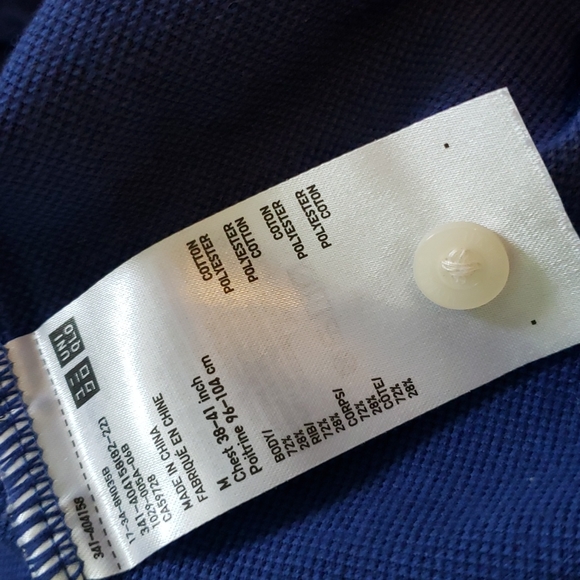 Uniqlo - Royal Blue Polo - Picture 4 of 4
